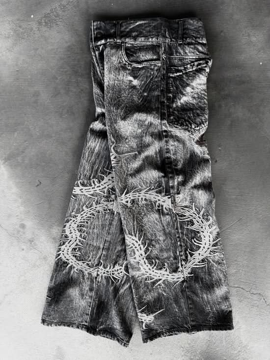 GHOUL JEANS+SWEATSHIRT