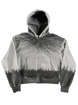 "Lands of Horror” Zip-Up