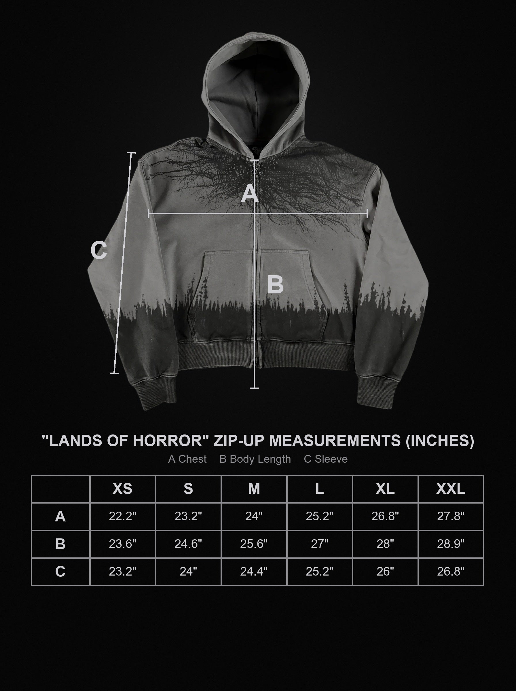 1400 size chart