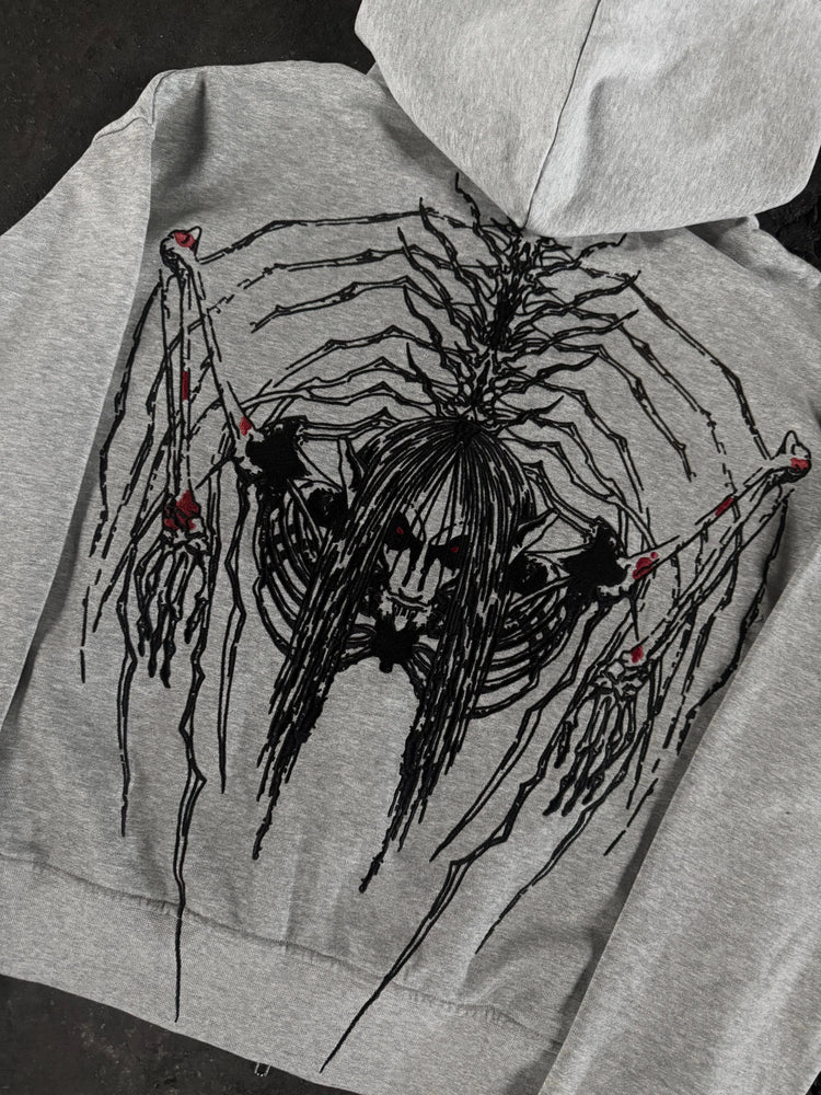 “AOT” Zip-Up (Grey) pholoh