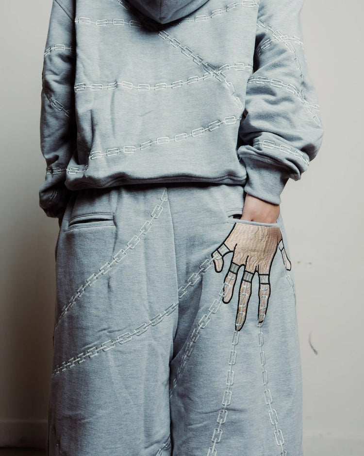"Kurapika" Zip-Up (Grey)