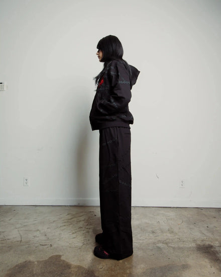 "Kurapika" Sweats (Black) pholoh