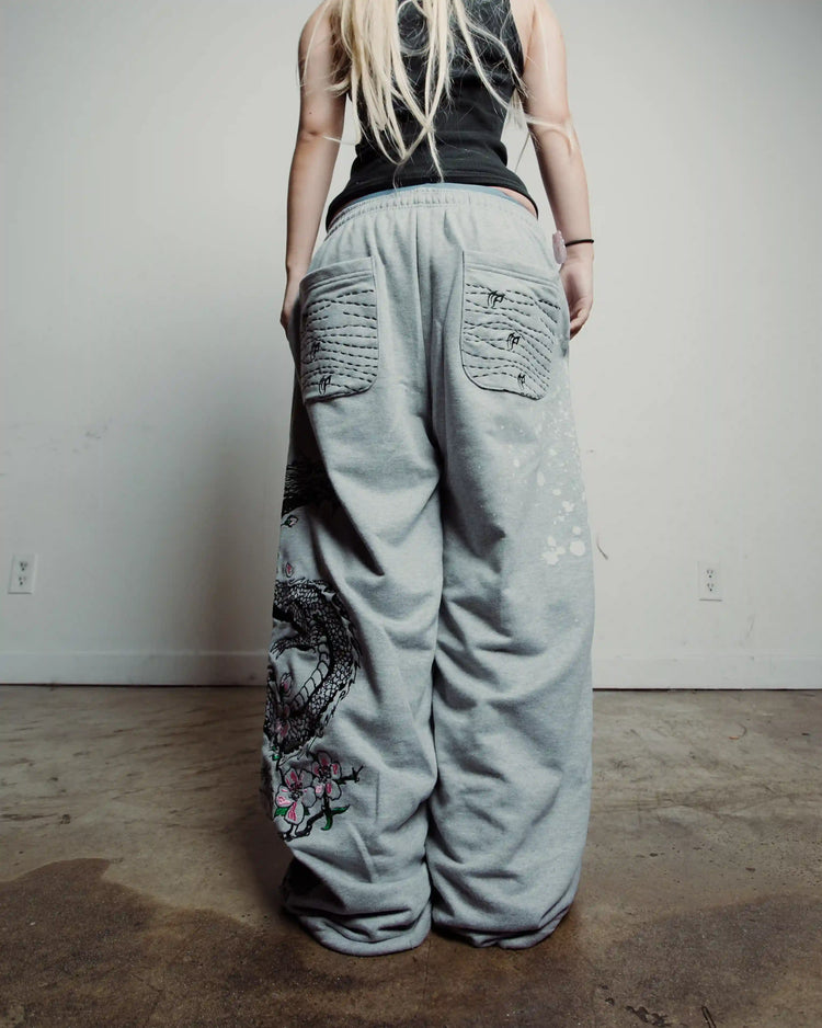 "Dragon" Sweats (Grey)
