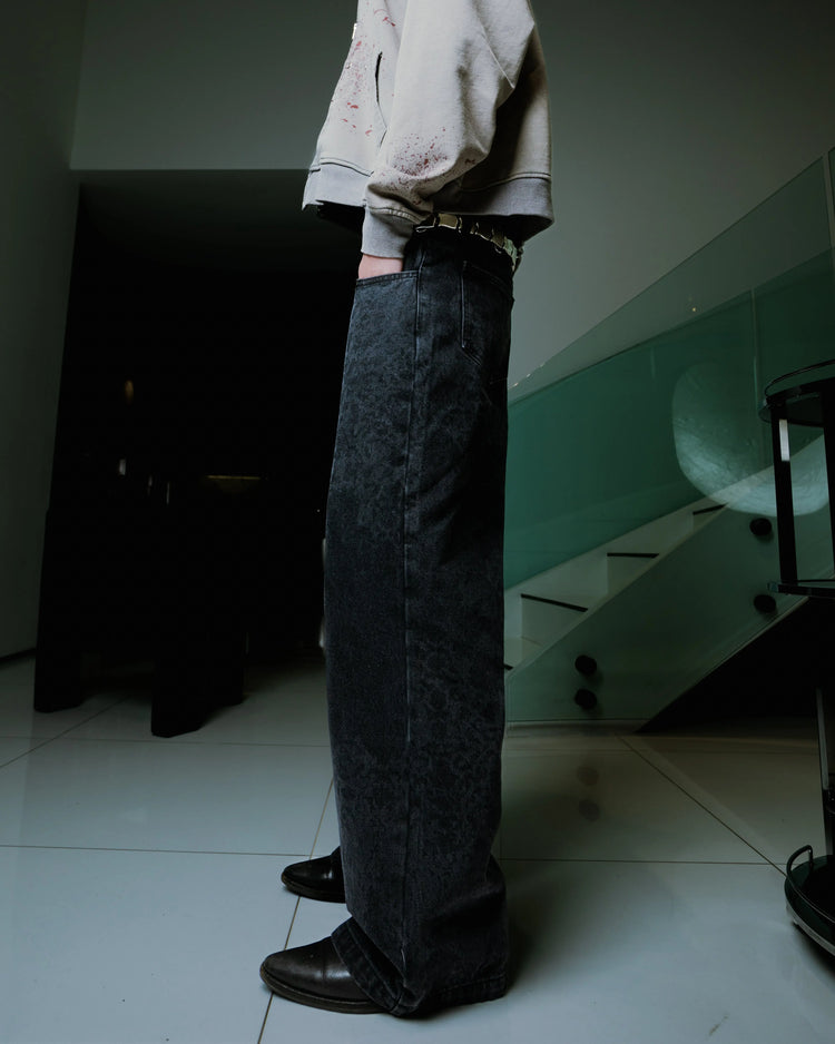 “Abstract” Jeans (Black) pholoh