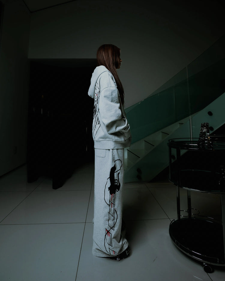 “AOT” Zip-Up (Grey) pholoh