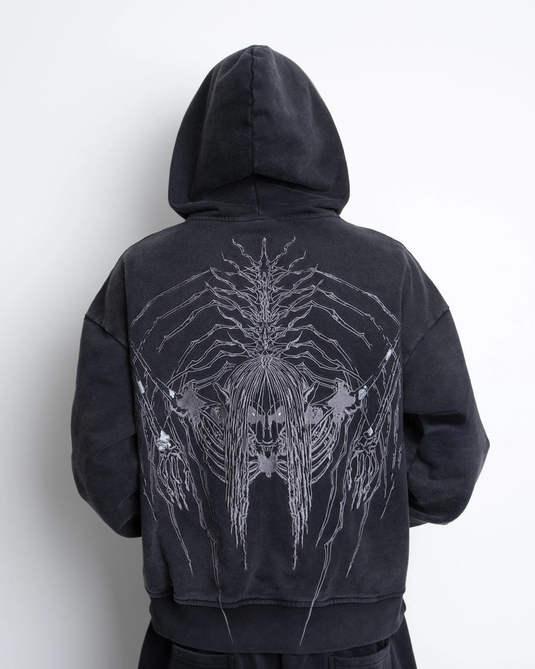 “AOT” Zip-Up (Stone) pholoh