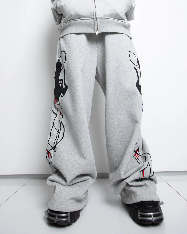 “AOT” Sweats (Grey) pholoh