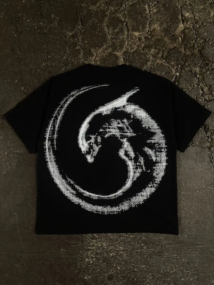 “2 - Alien” T-Shirt (Black) - pholoh