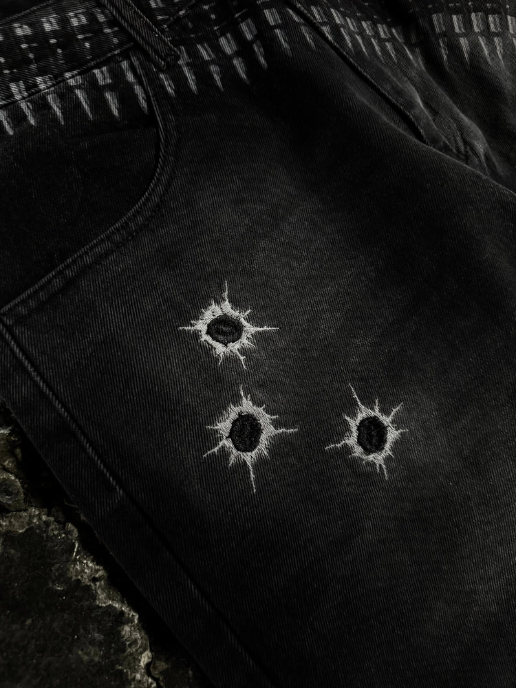 "1400" bullet jeans (black) pholoh