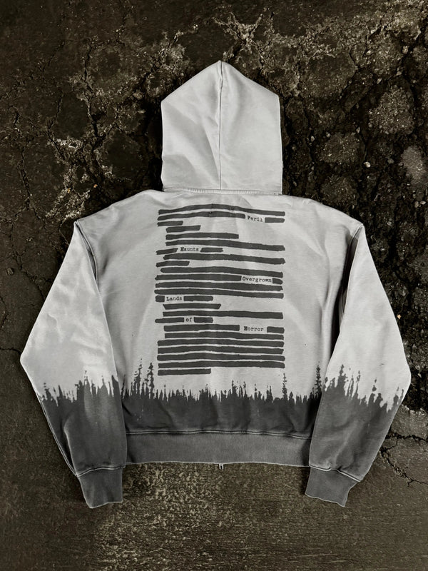 "Lands of Horror” Zip-Up - Second Image