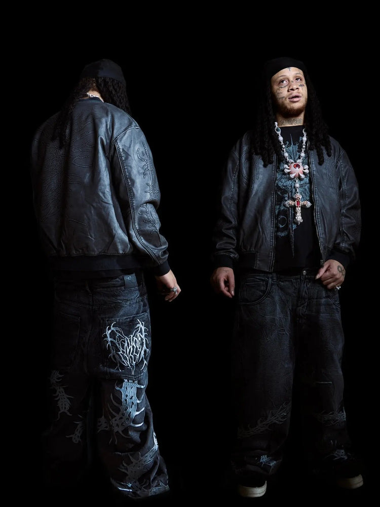 "Ghoul" Jacket (Black) pholoh