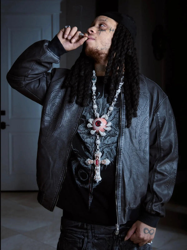 "Ghoul" Jacket (Black) pholoh
