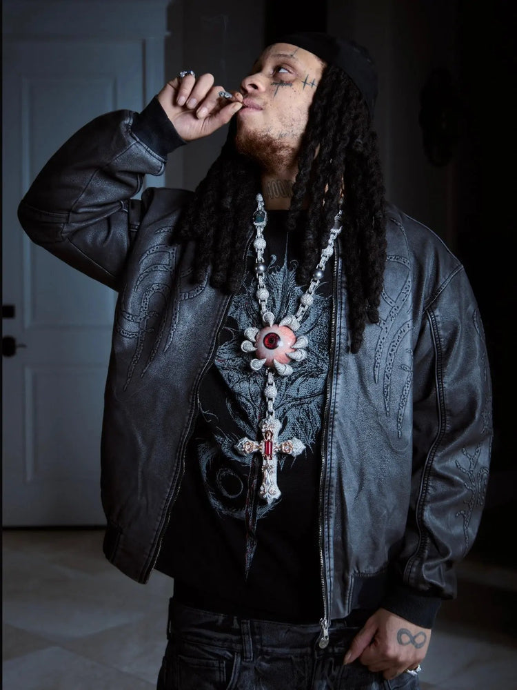 "Ghoul" Jacket (Black) pholoh