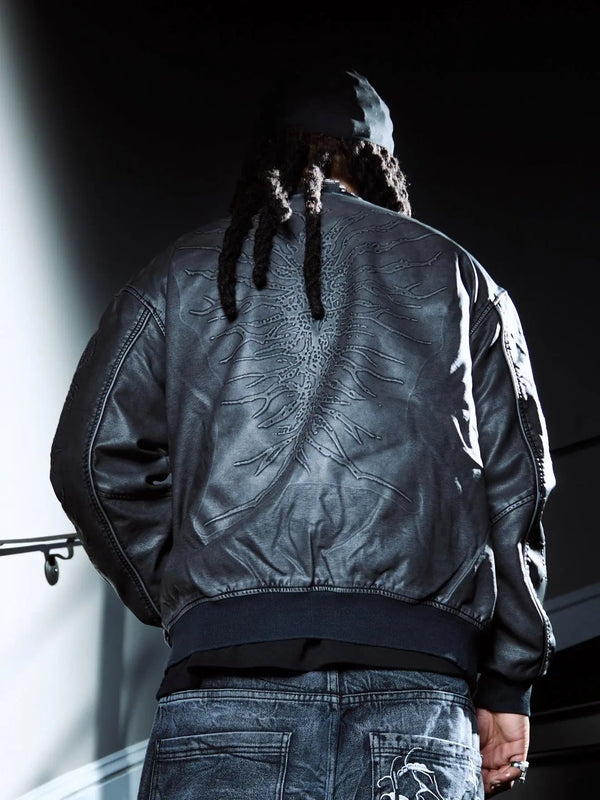 "Ghoul" Jacket (Black) - Second Image