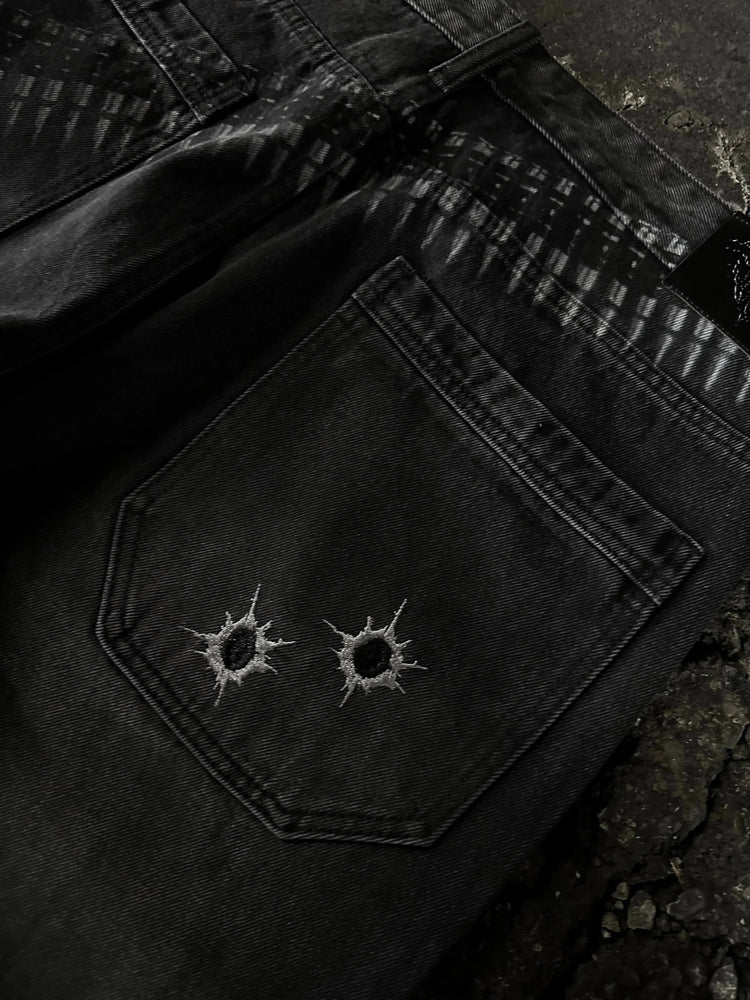 "1400" bullet jeans (black) pholoh