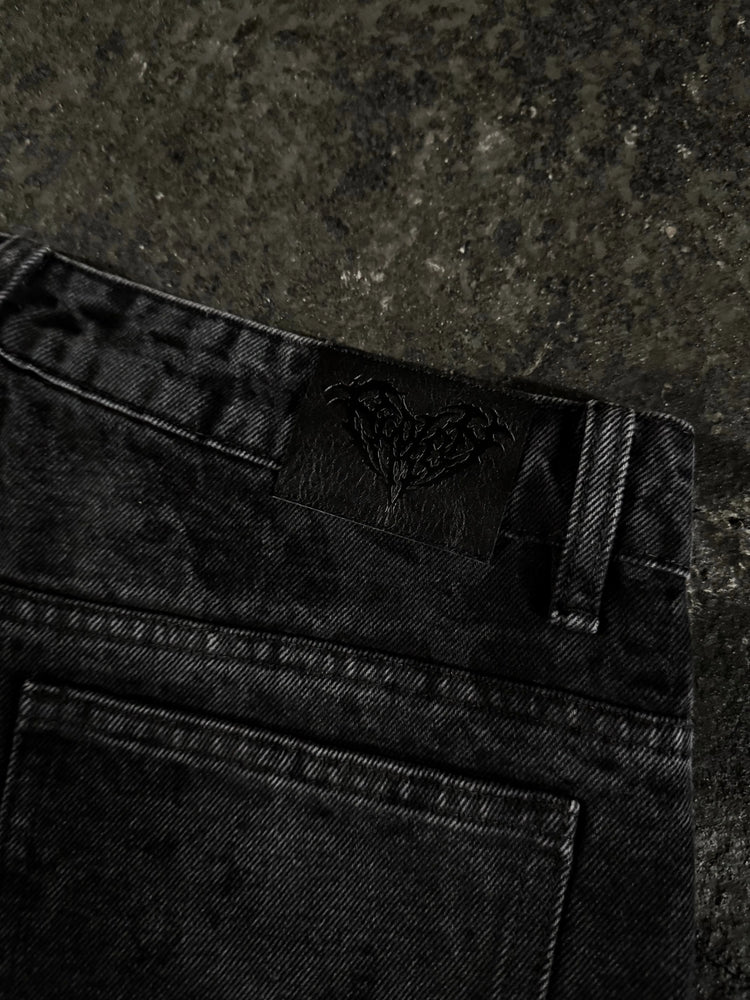 “Abstract” Jeans (Black) pholoh