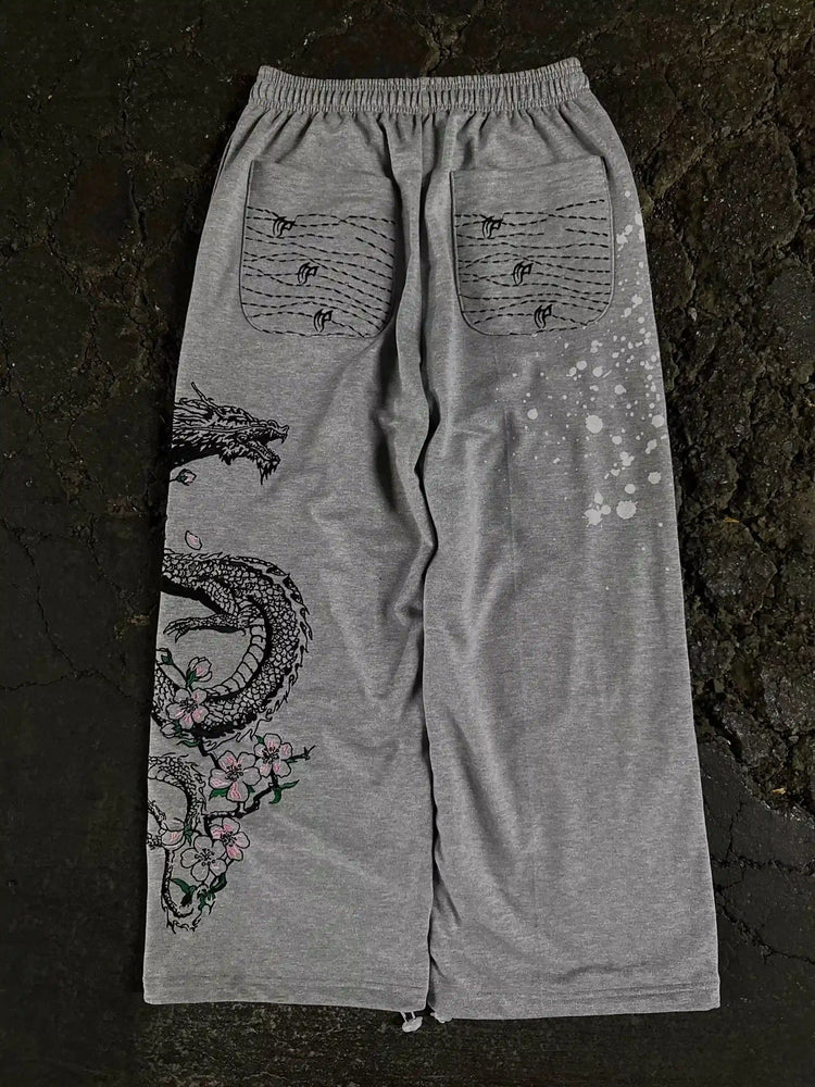 "Dragon" Sweats (Grey)