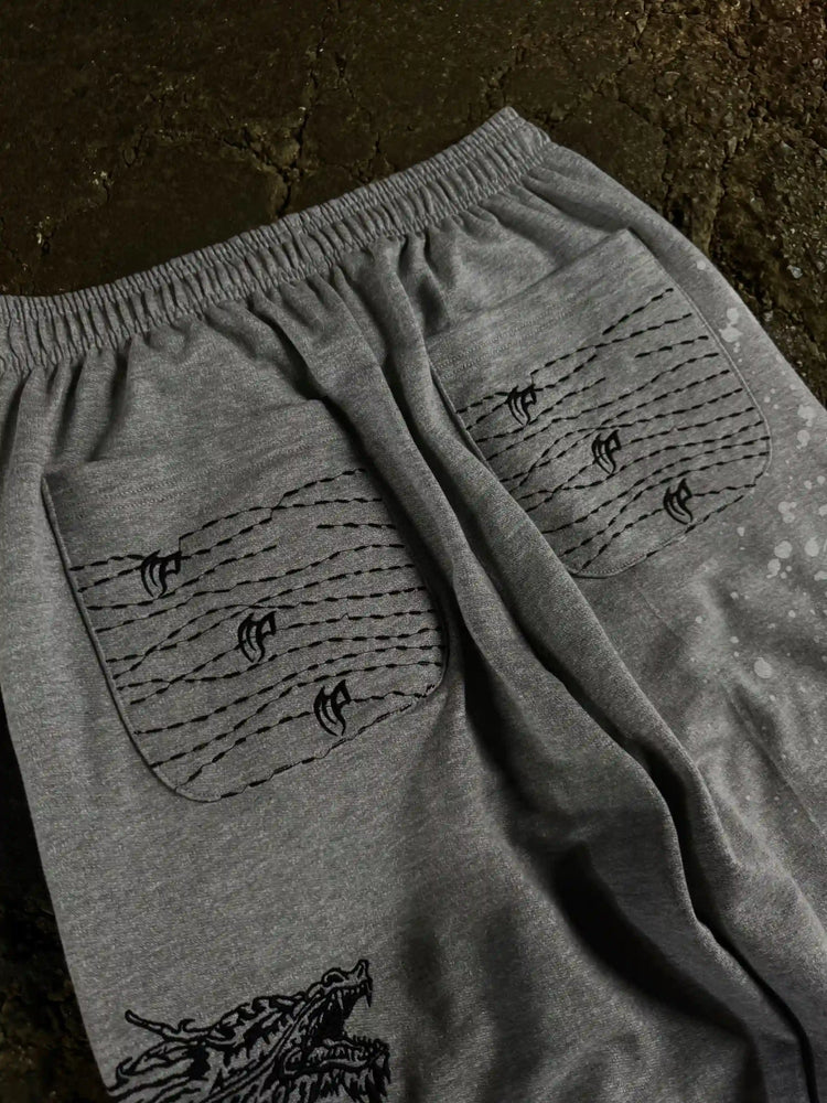 "Dragon" Sweats (Grey)