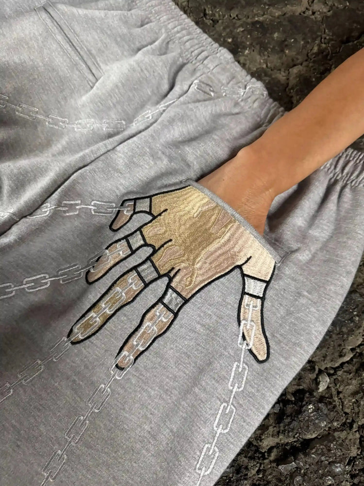 "Kurapika" Sweats (Grey) pholoh