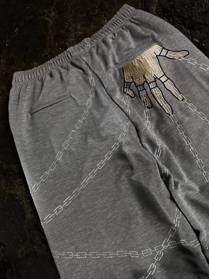 "Kurapika" Sweats (Grey) pholoh