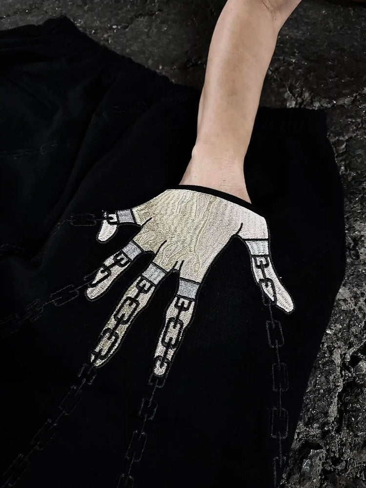 "Kurapika" Sweats (Black) pholoh