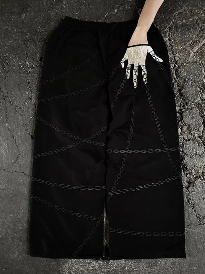 "Kurapika" Sweats (Black) pholoh