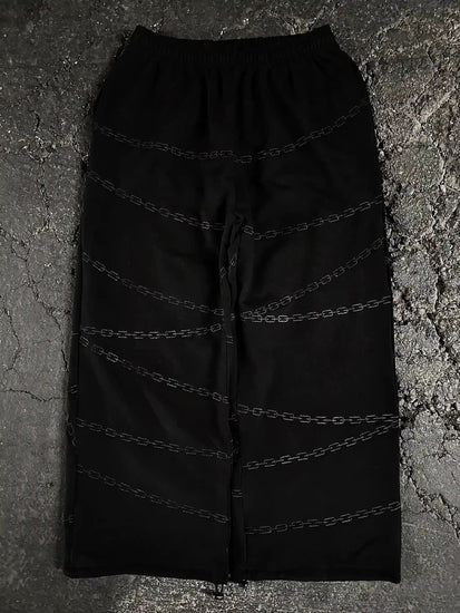 "Kurapika" Sweats (Black) pholoh