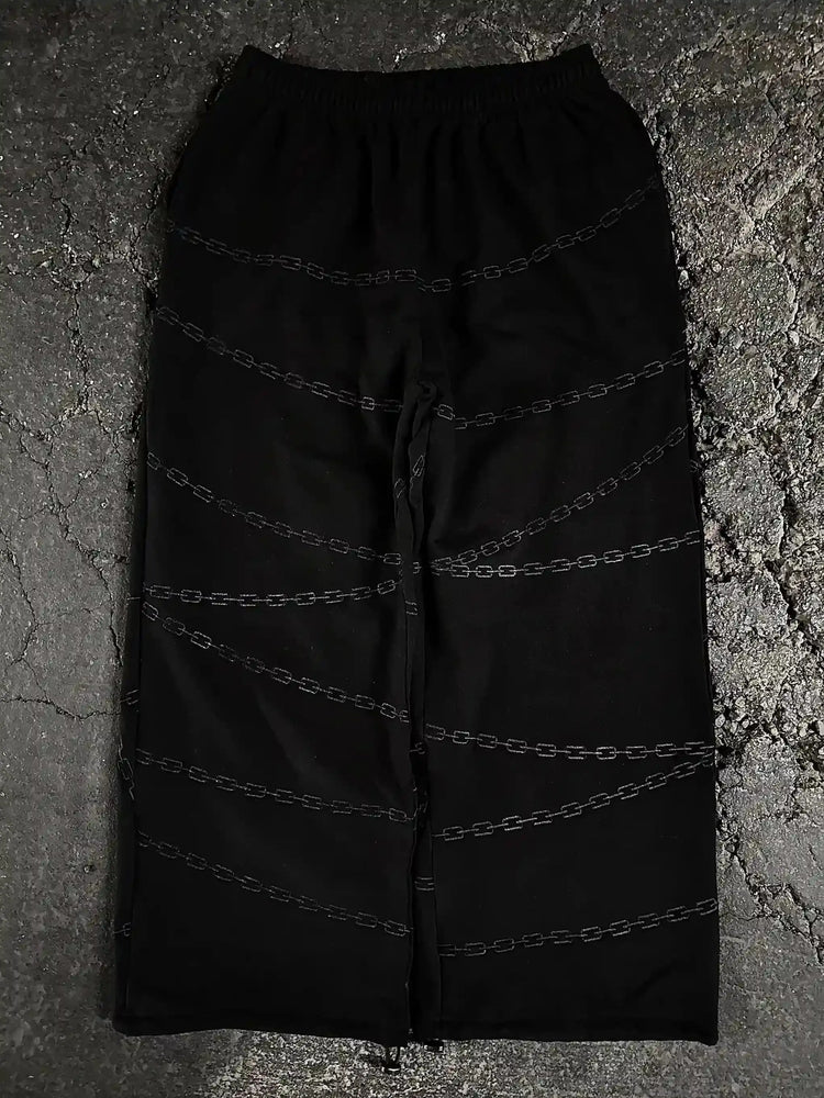 "Kurapika" Sweats (Black) pholoh