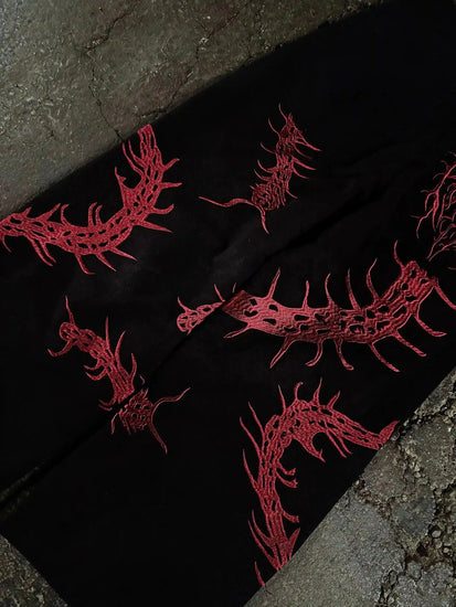 “Ghoul” Jeans (Wine) pholoh