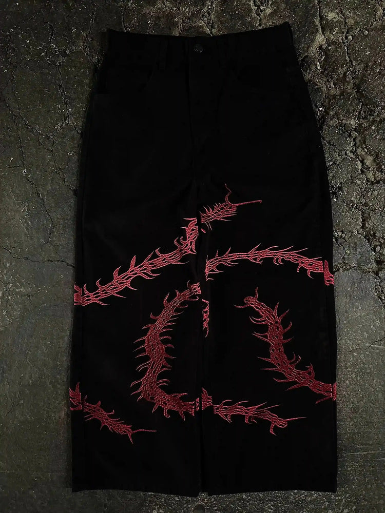 “Ghoul” Jeans (Wine) pholoh