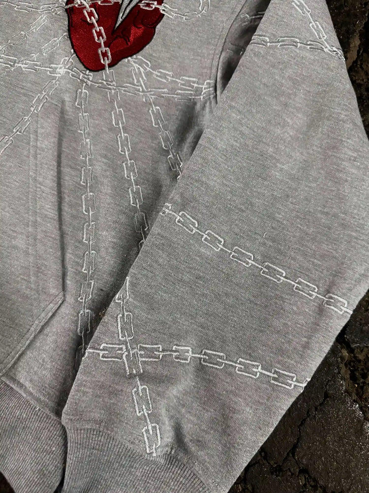 "Kurapika" Zip-Up (Grey)