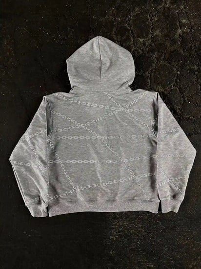 "Kurapika" Zip-Up (Grey) pholoh