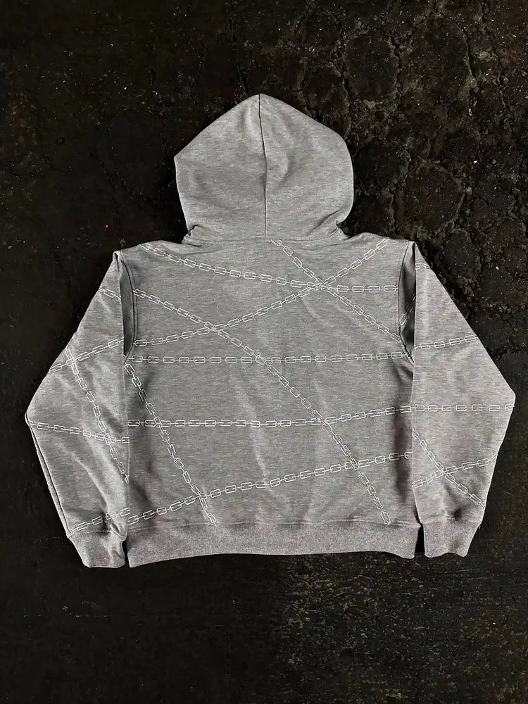 "Kurapika" Zip-Up (Grey) pholoh
