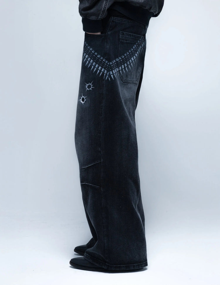 “Bullet” Jeans (Black) pholoh
