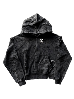 “Warchestra” Zip-Up (Black)