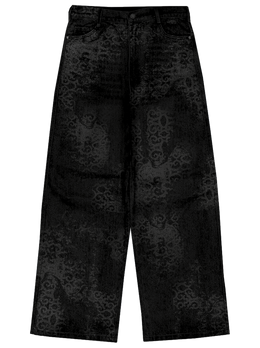 “Abstract” Jeans (Black)
