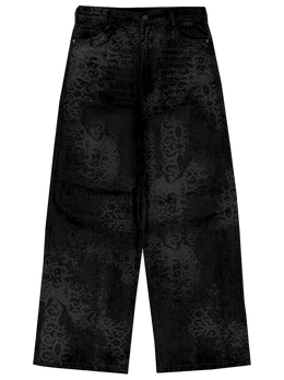 “Abstract” Jeans (Black)