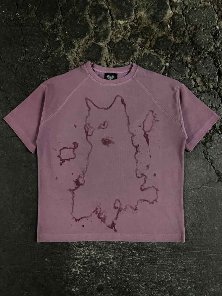 “Cat” T-Shirt (Pink) - pholoh