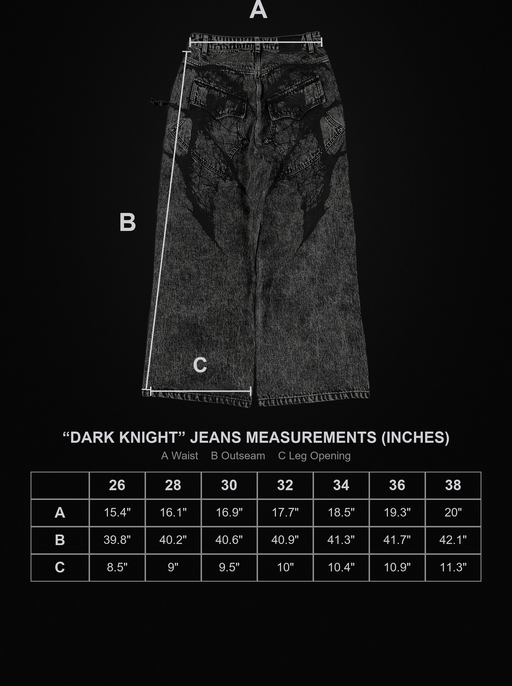 dark-knight-jeans size chart