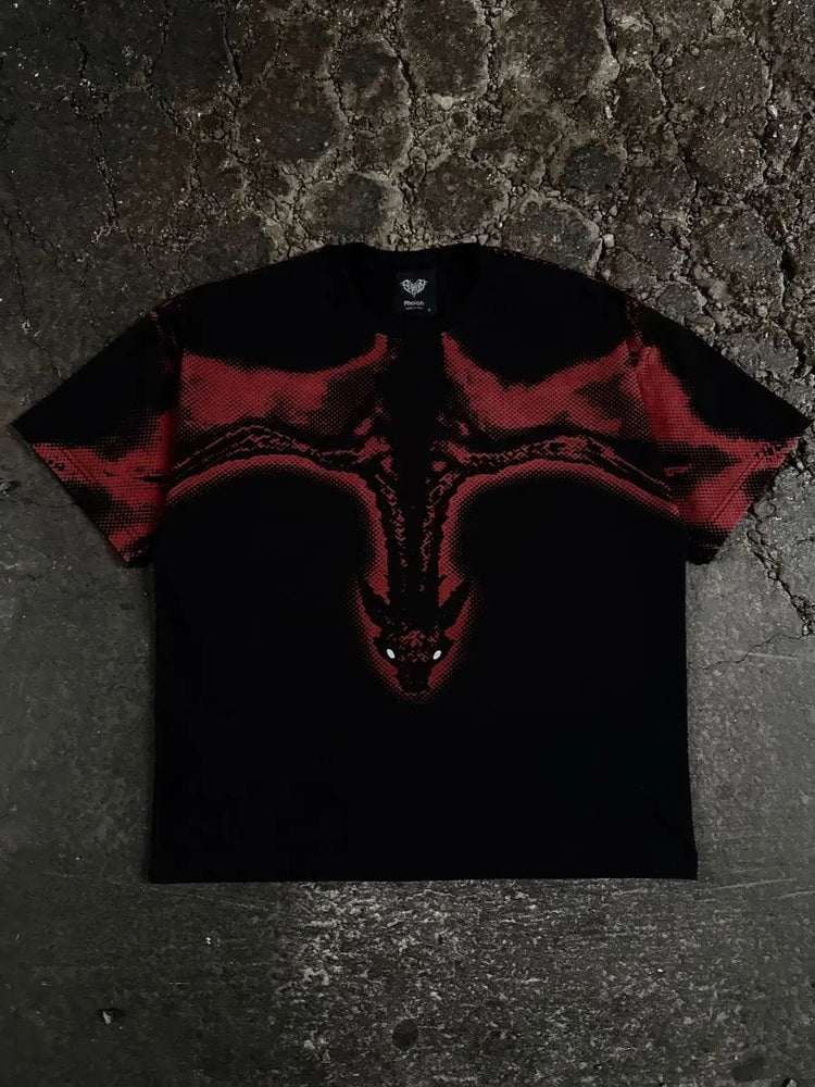 “Dragon” T-Shirt (Black) - pholoh