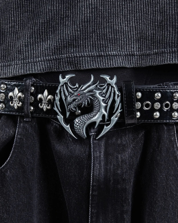 "Dragon" Belt (Satin Black)