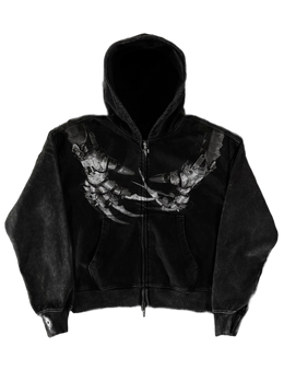 "Scissor Hands" Zip-Up