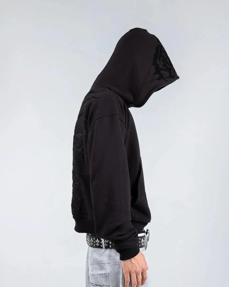 “Ghoul” HOODIE (Black) - pholoh