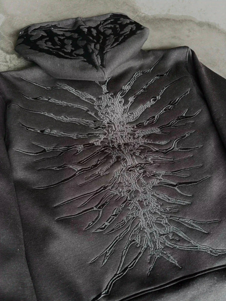 “Ghoul” HOODIE (Black) pholoh