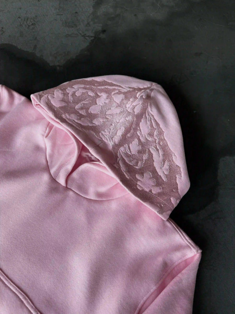 “Ghoul” HOODIE (Light Pink) pholoh