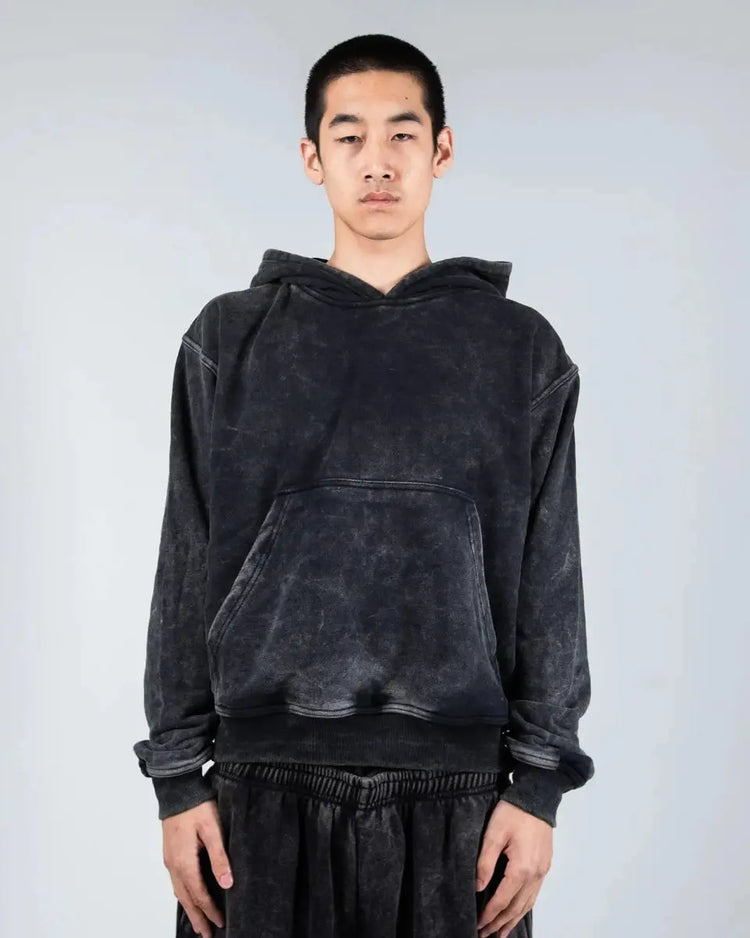 “Ghoul” HOODIE (Washed Black) - pholoh