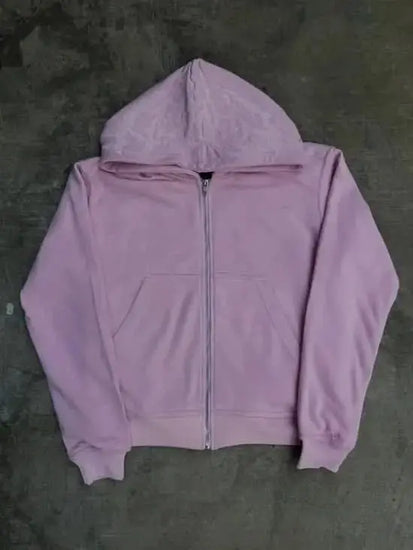 GHOUL HOODIE+SWEATS (PINK) - pholoh