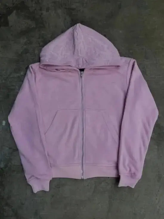 GHOUL HOODIE+SWEATS (PINK) - pholoh