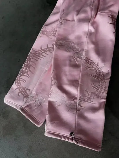 GHOUL HOODIE+SWEATS (PINK) - pholoh