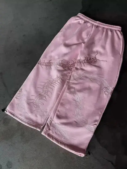 GHOUL HOODIE+SWEATS (PINK) - pholoh